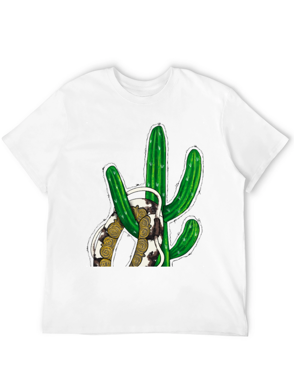 Cactus Graphic Print Tee
