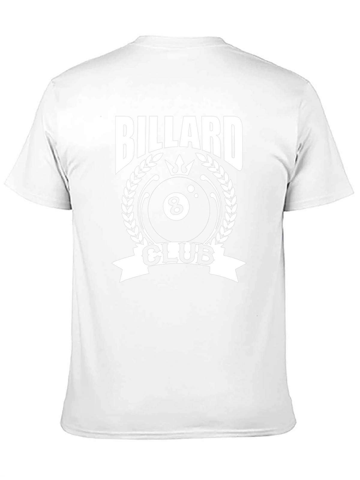 Billiard Club T-Shirt - Cool 8-Ball Design