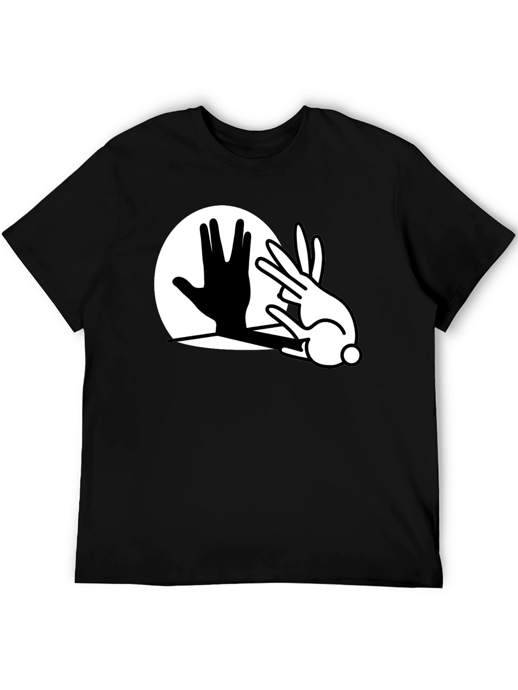 Hand Shadow Puppet Bunny Tee