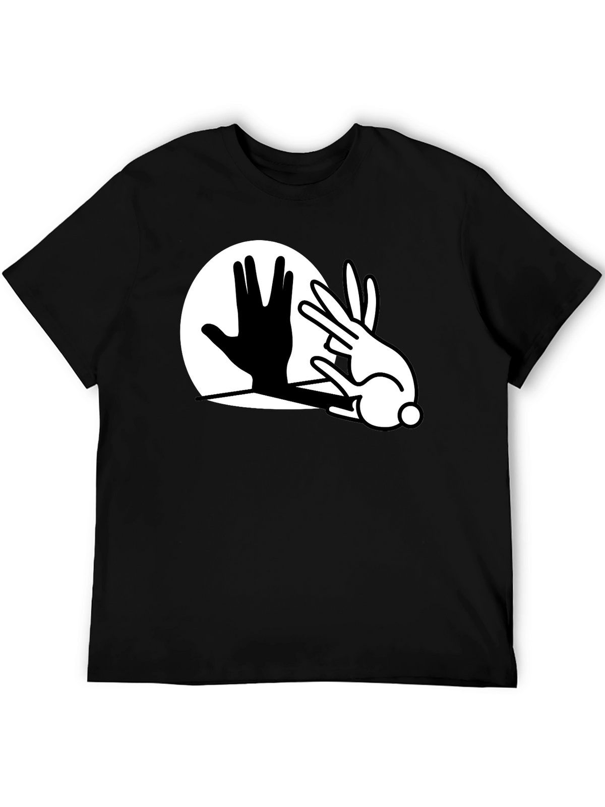 Hand Shadow Puppet Bunny Tee