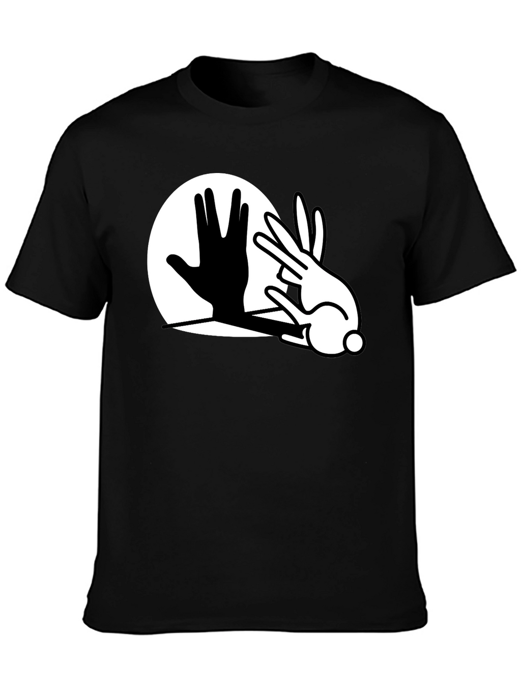 Hand Shadow Puppet Bunny Tee