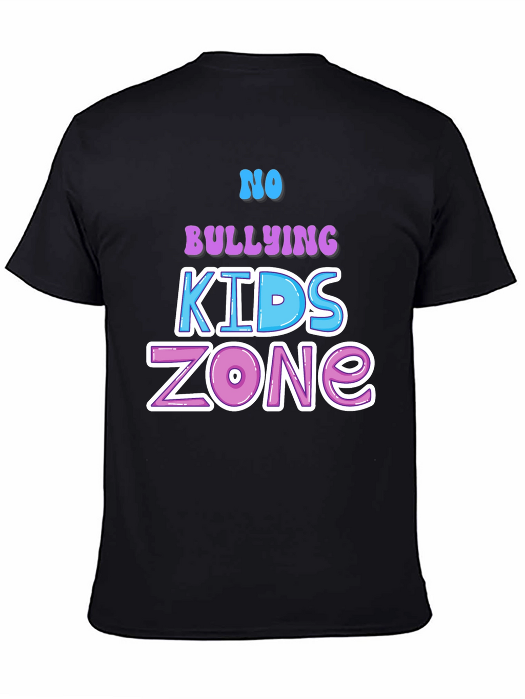 No Bullying Kids Zone Graphic Tee