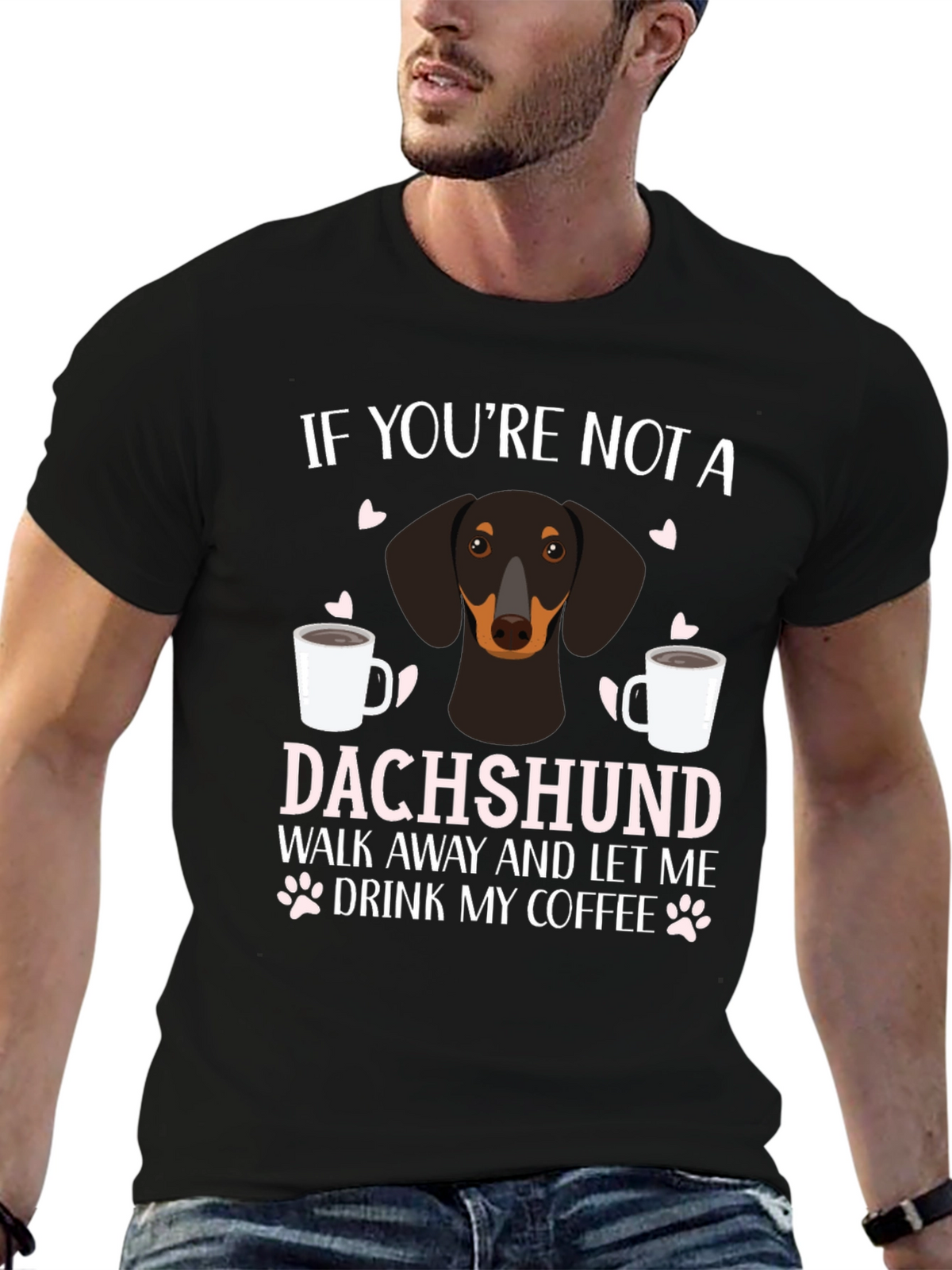 Dachshund Coffee Lover T-Shirt