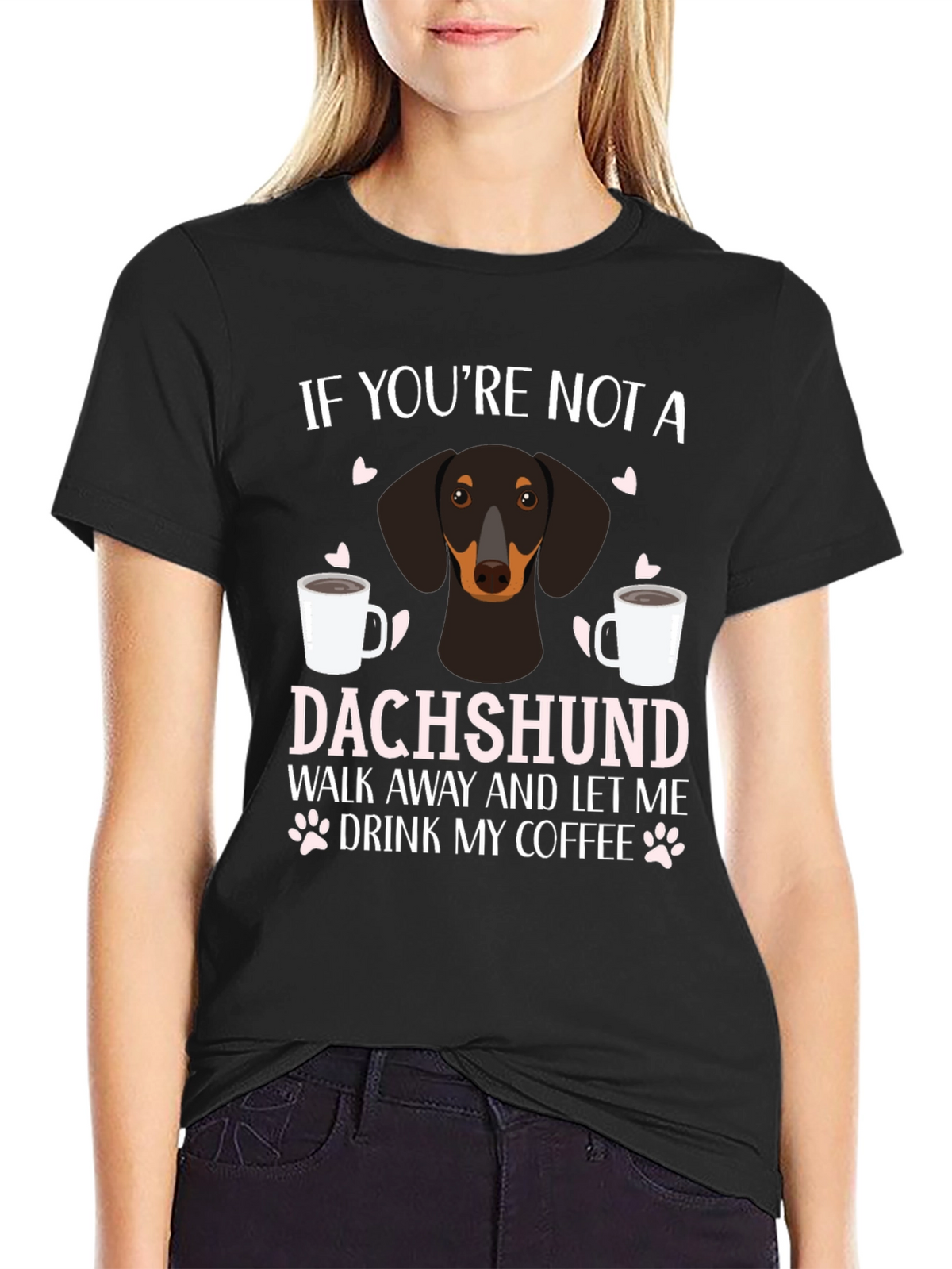 Dachshund Coffee Lover T-Shirt
