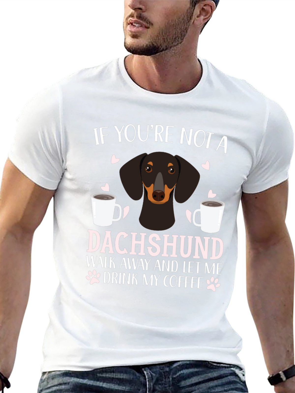 Dachshund Coffee Lover T-Shirt