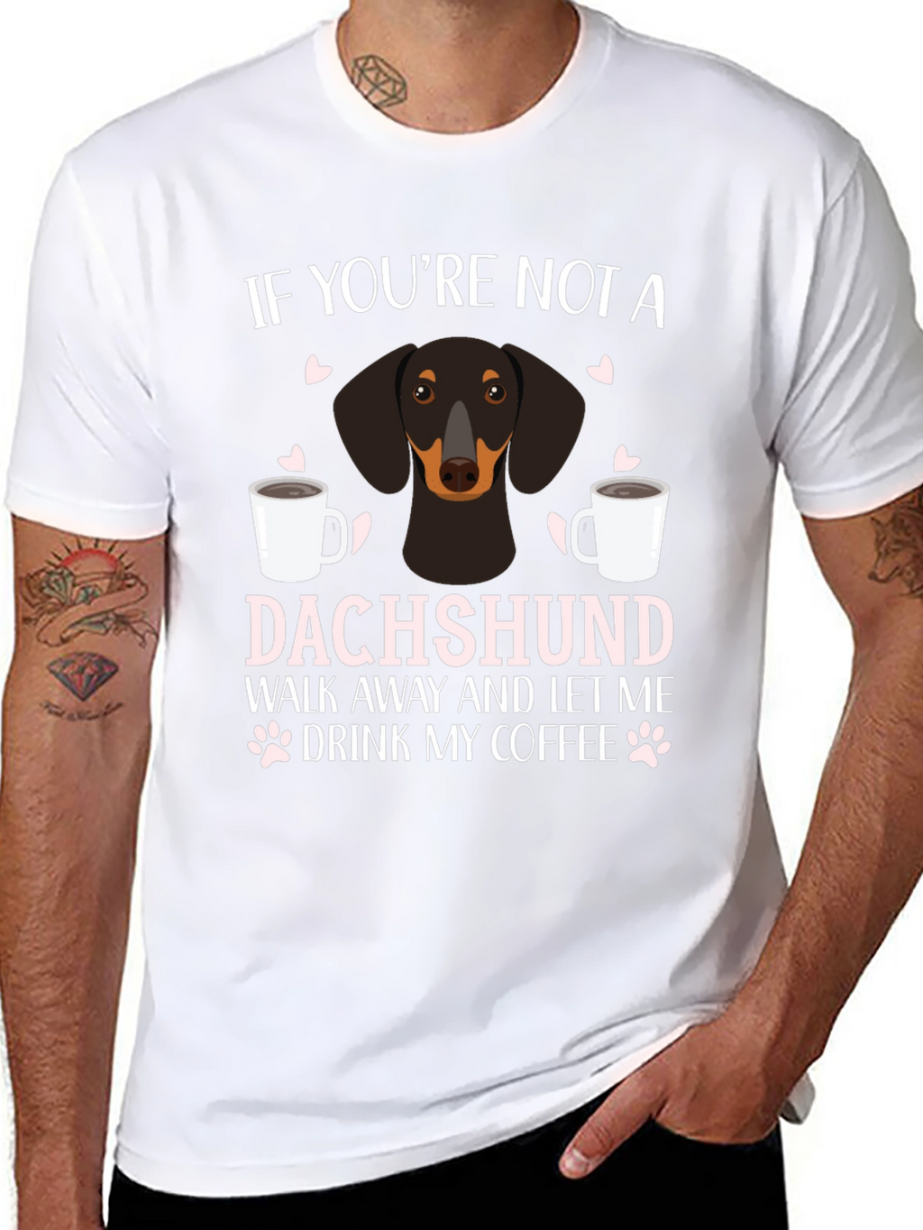 Dachshund Coffee Lover T-Shirt