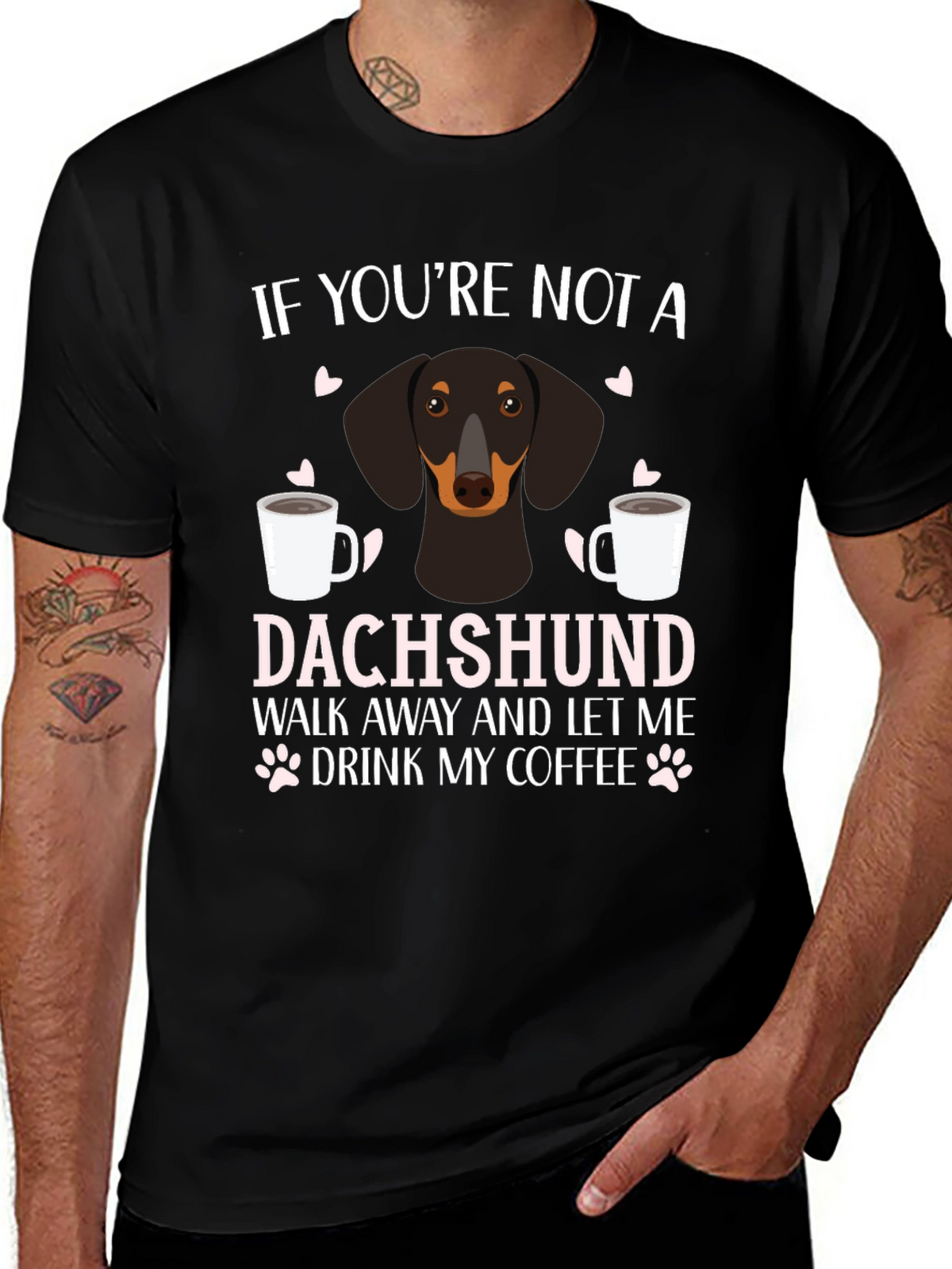 Dachshund Coffee Lover T-Shirt