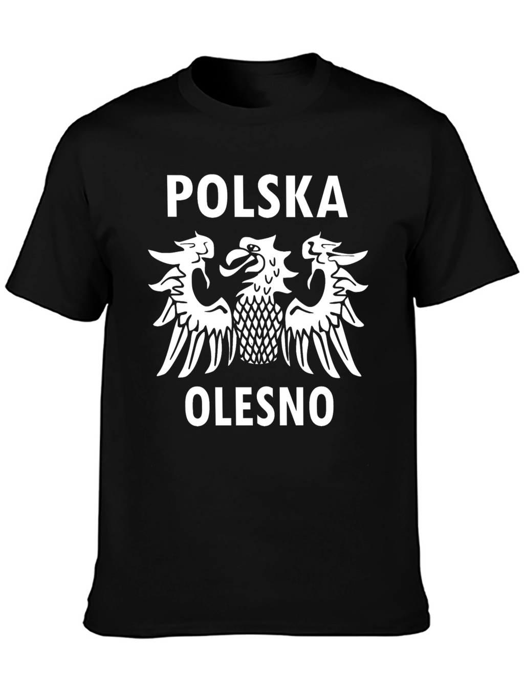 Poland Olesno Eagle Crest Graphic T-Shirt