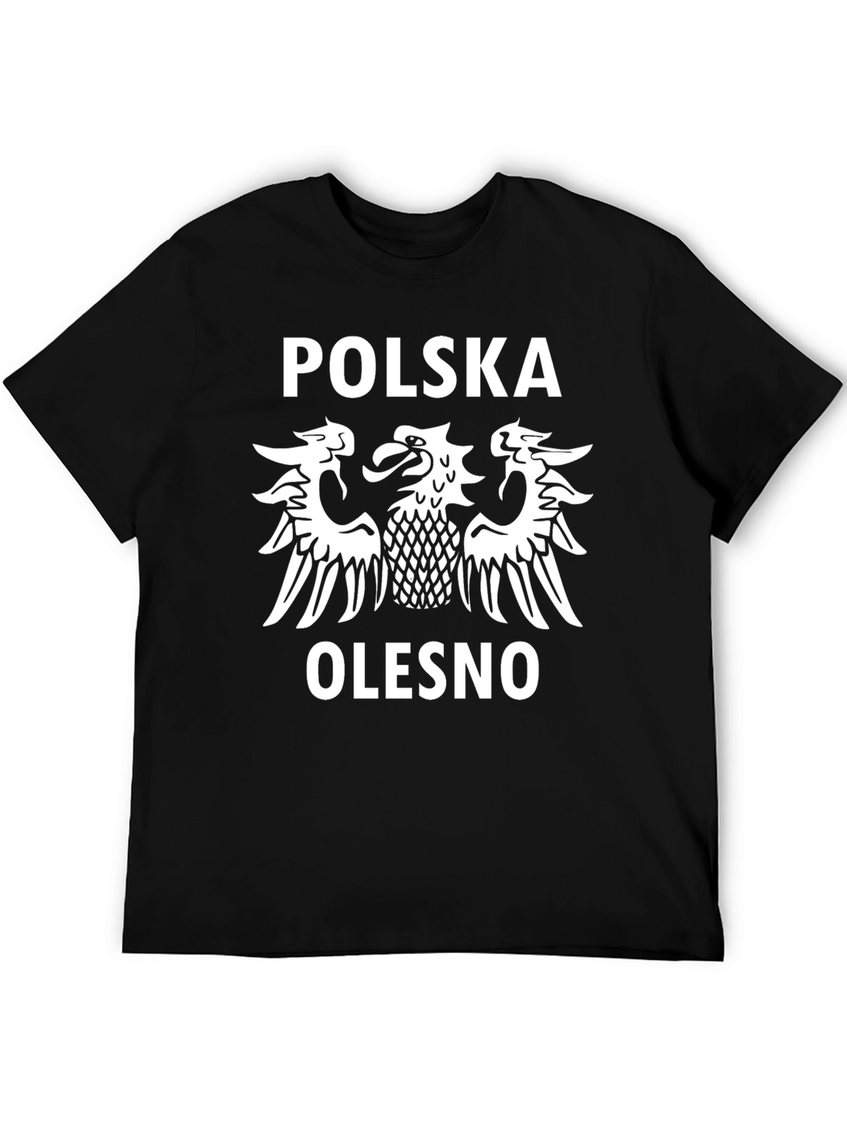 Poland Olesno Eagle Crest Graphic T-Shirt
