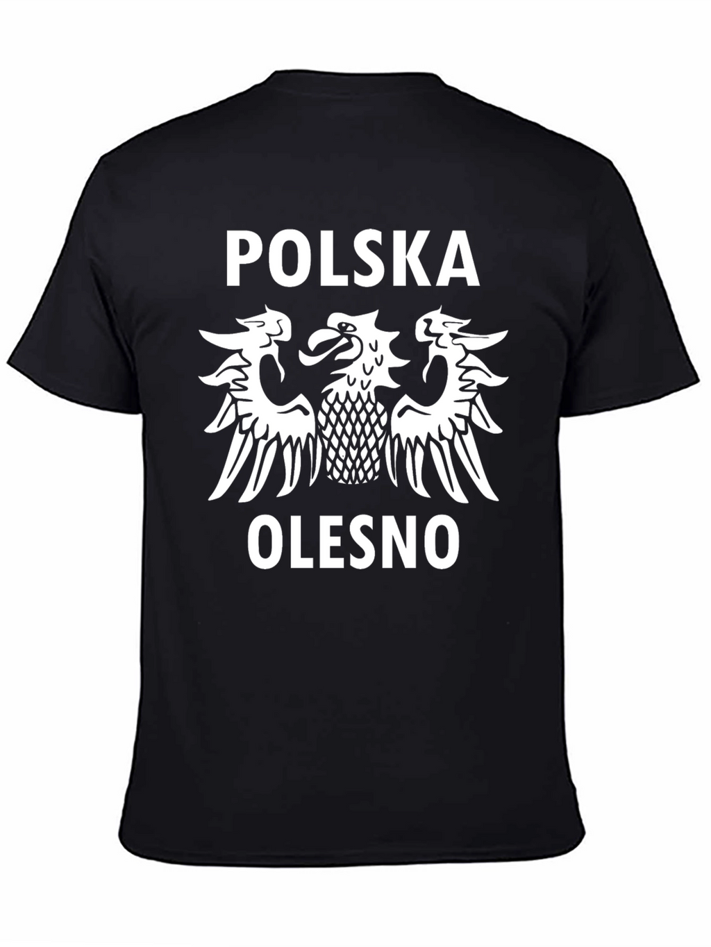 Poland Olesno Eagle Crest Graphic T-Shirt