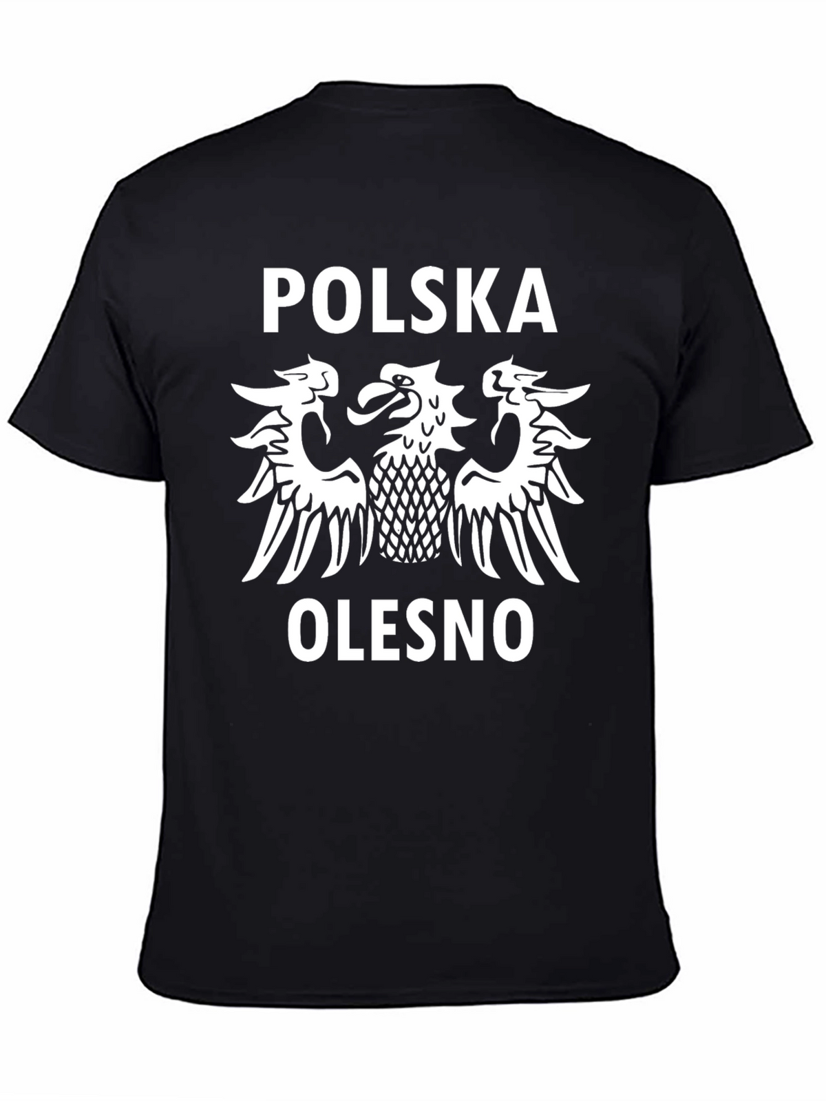 Poland Olesno Eagle Crest Graphic T-Shirt