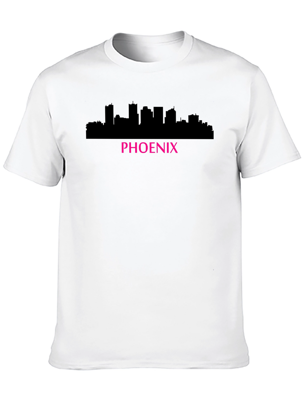 Phoenix Skyline Graphic Tee - Black