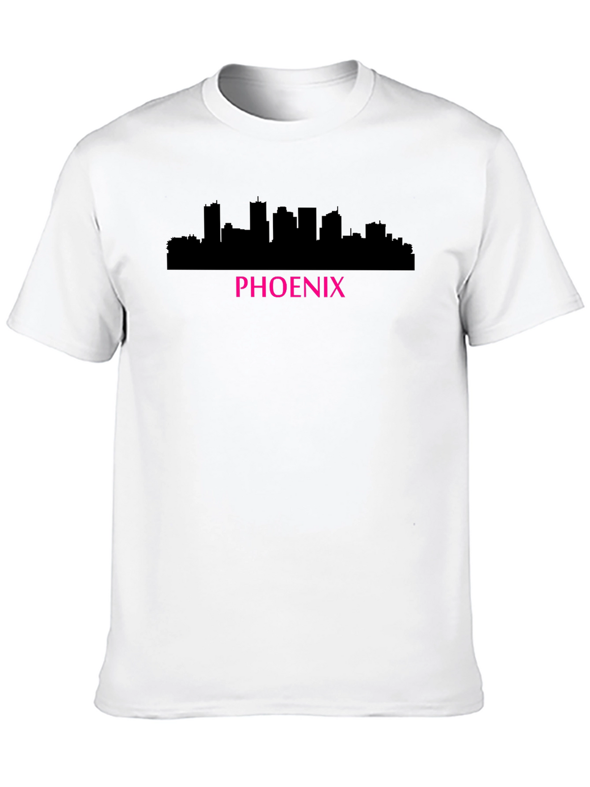 Phoenix Skyline Graphic Tee - Black