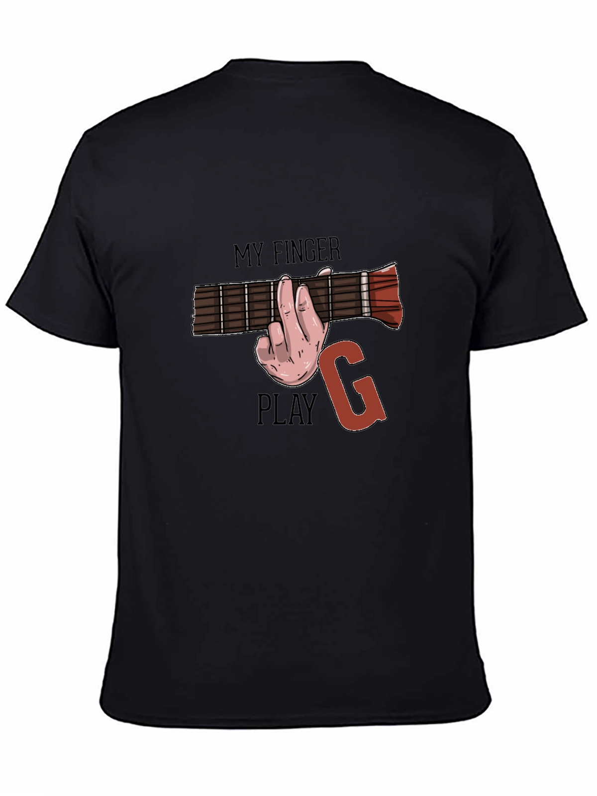 Guitar Chord T-Shirt - Funny Music Player Tee