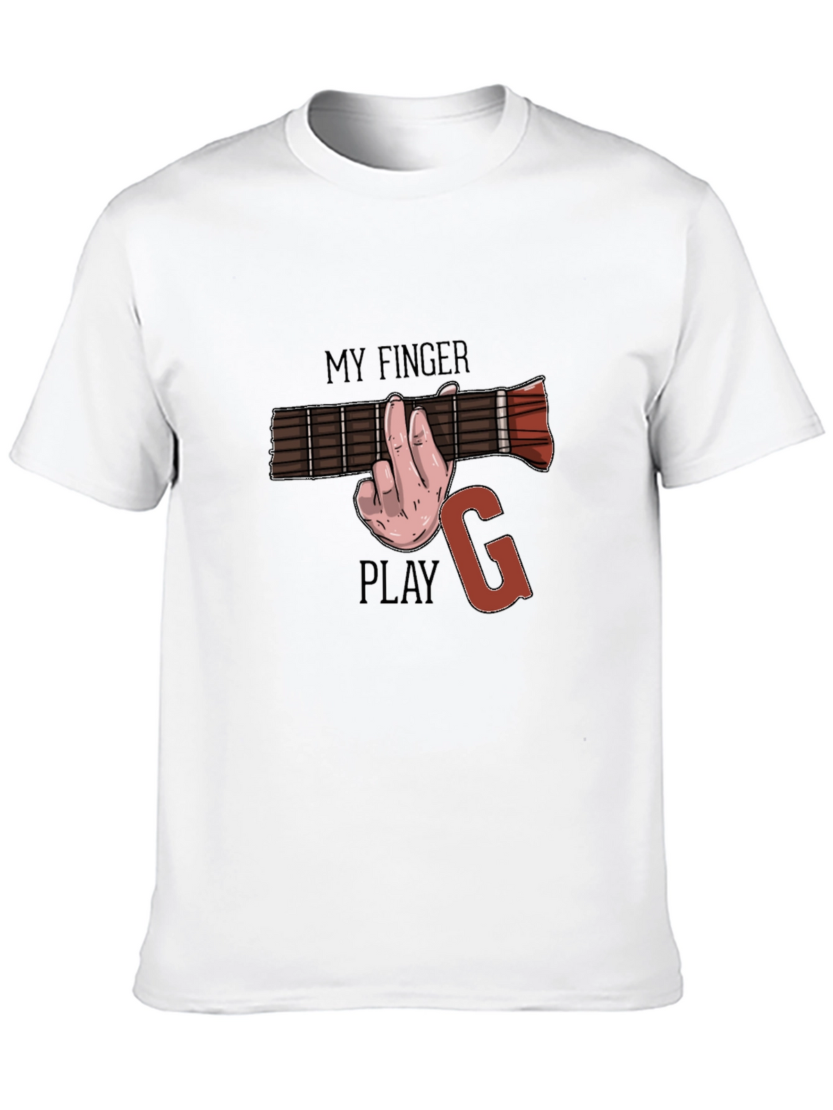 Guitar Chord T-Shirt - Funny Music Player Tee
