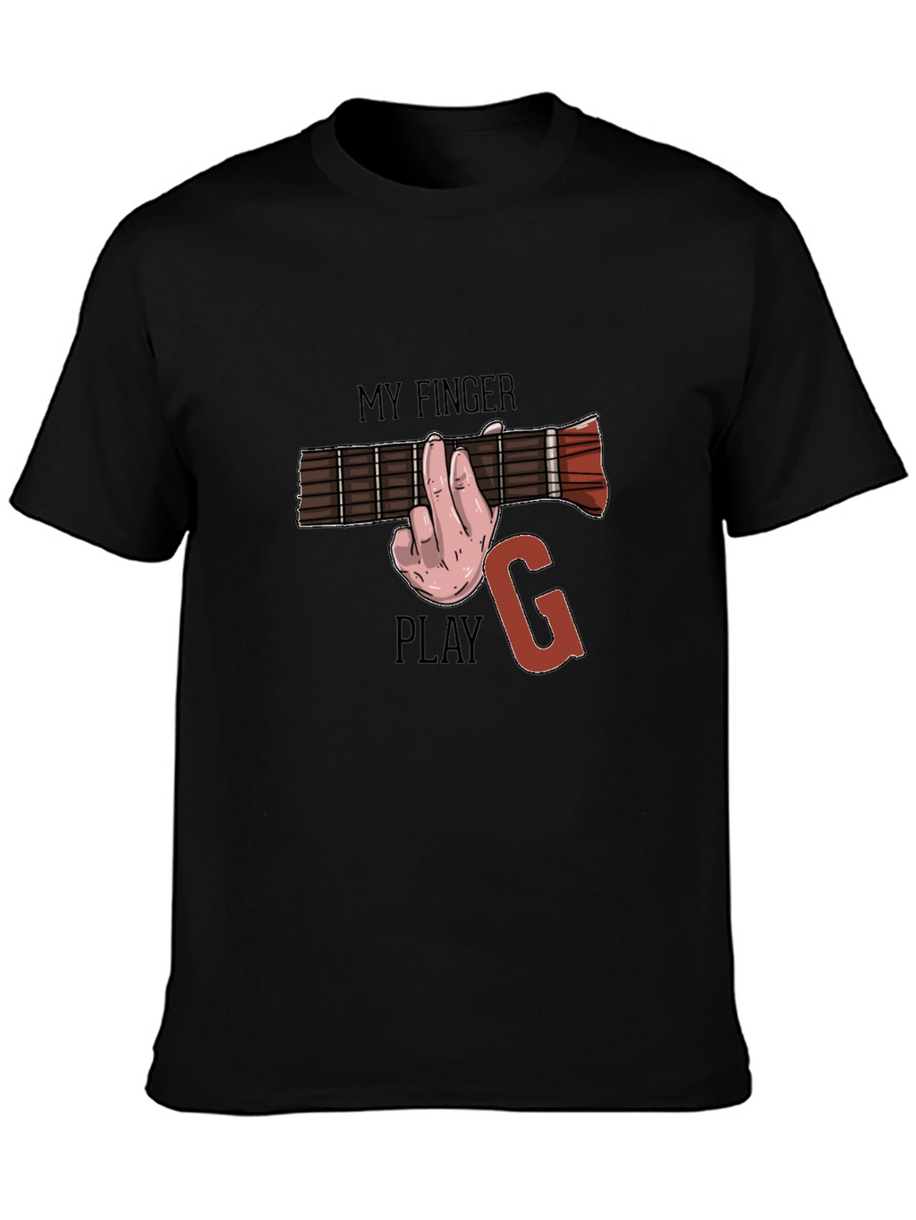 Guitar Chord T-Shirt - Funny Music Player Tee