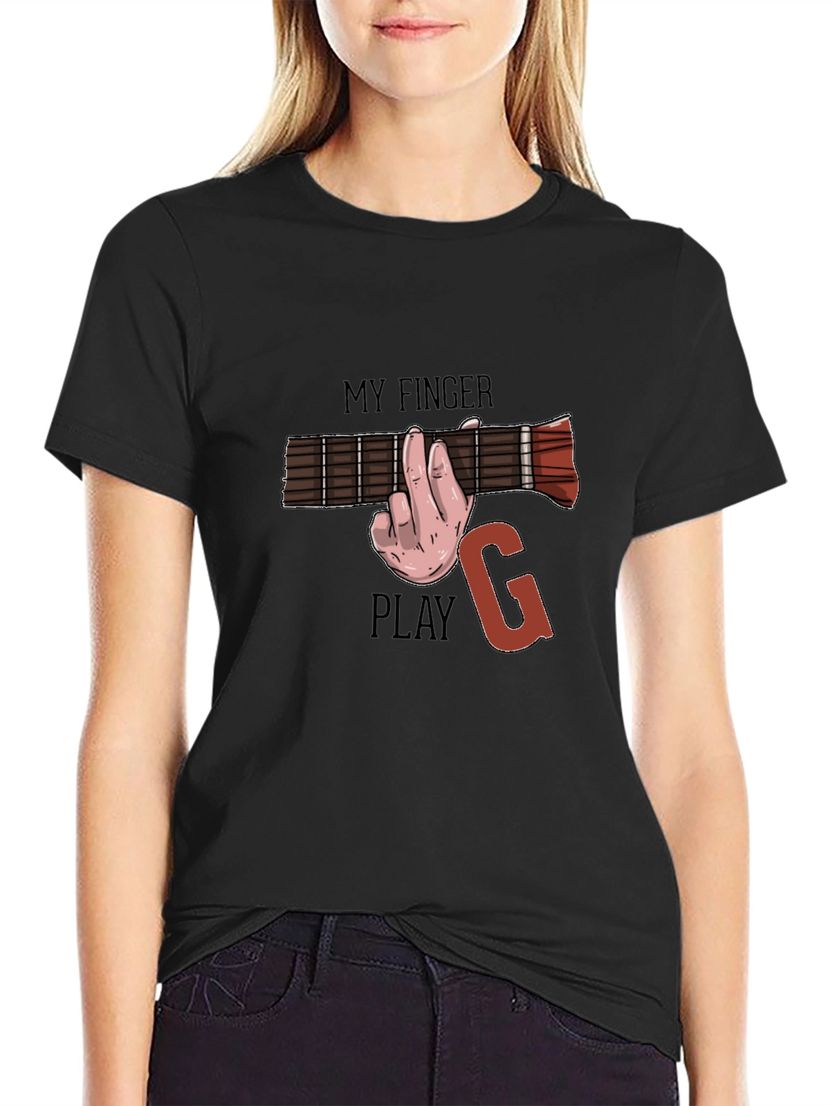 Guitar Chord T-Shirt - Funny Music Player Tee