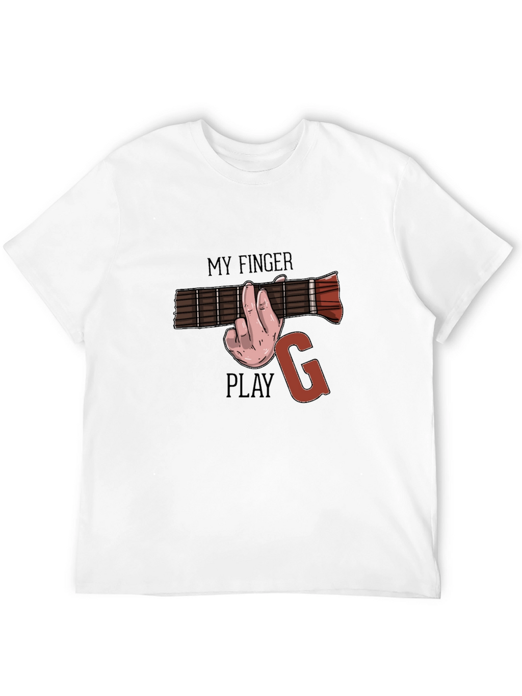 Guitar Chord T-Shirt - Funny Music Player Tee