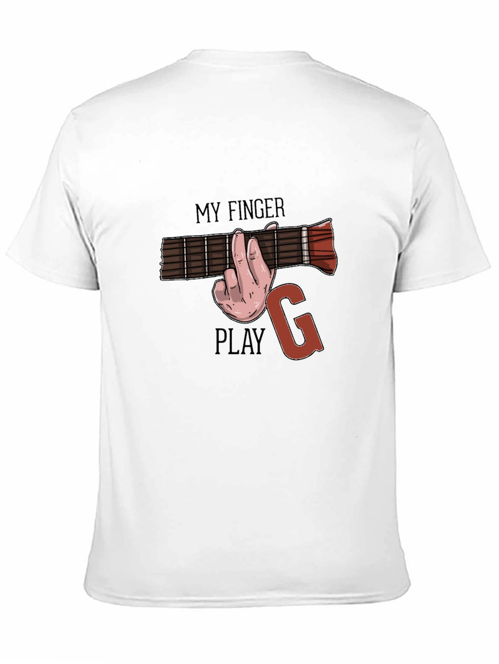 Guitar Chord T-Shirt - Funny Music Player Tee