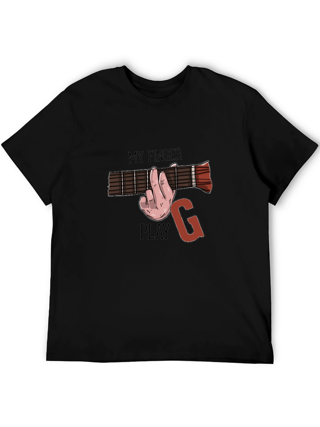 Guitar Chord T-Shirt - Funny Music Player Tee