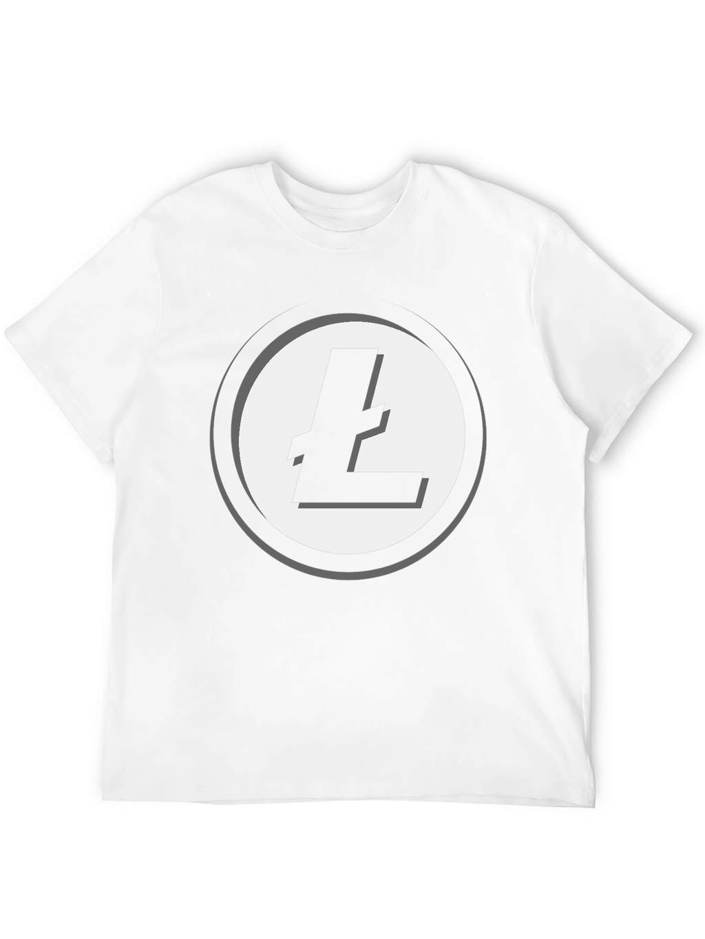 Litecoin Logo T-Shirt - Crypto Enthusiast Apparel