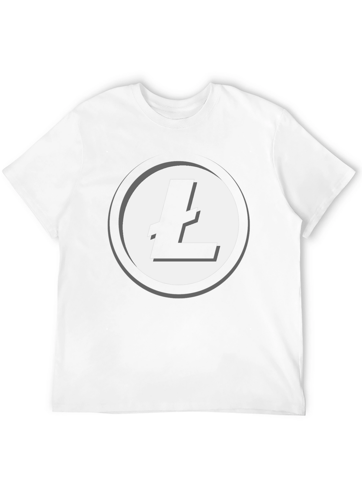 Litecoin Logo T-Shirt - Crypto Enthusiast Apparel