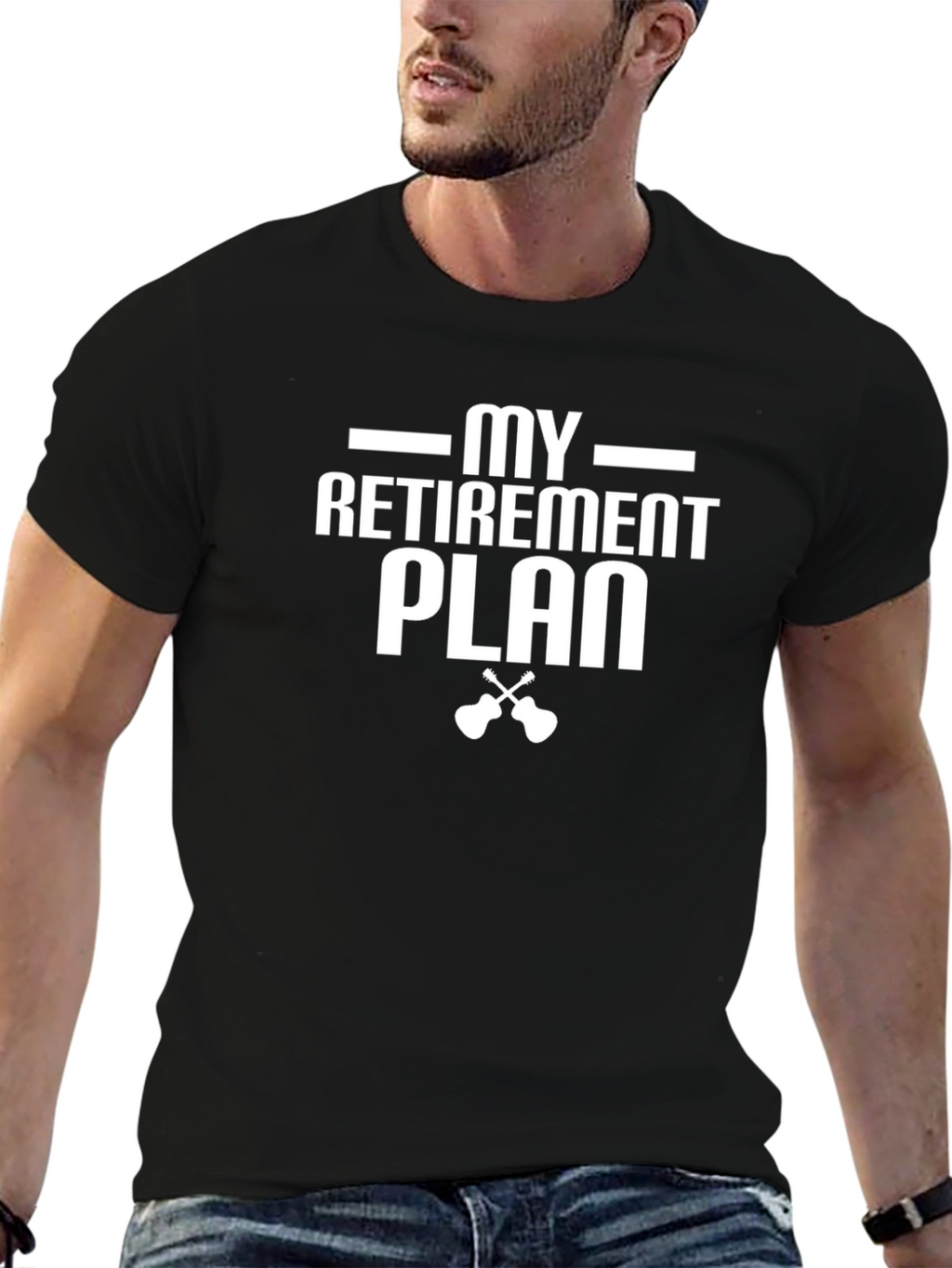 My Retirement Plan Guitar T-Shirt