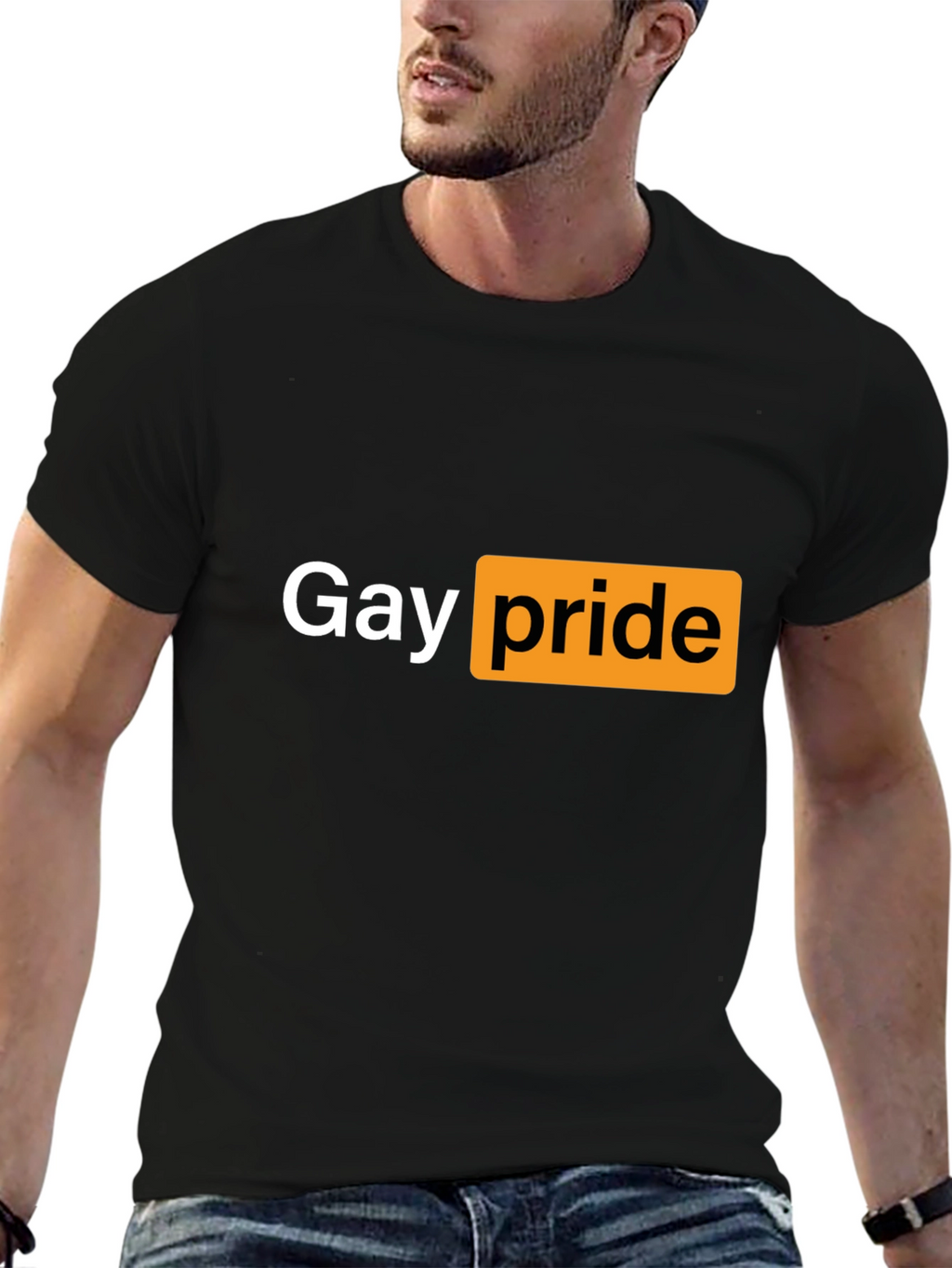 Gay Pride T-Shirt - Black Funny Graphic Tee