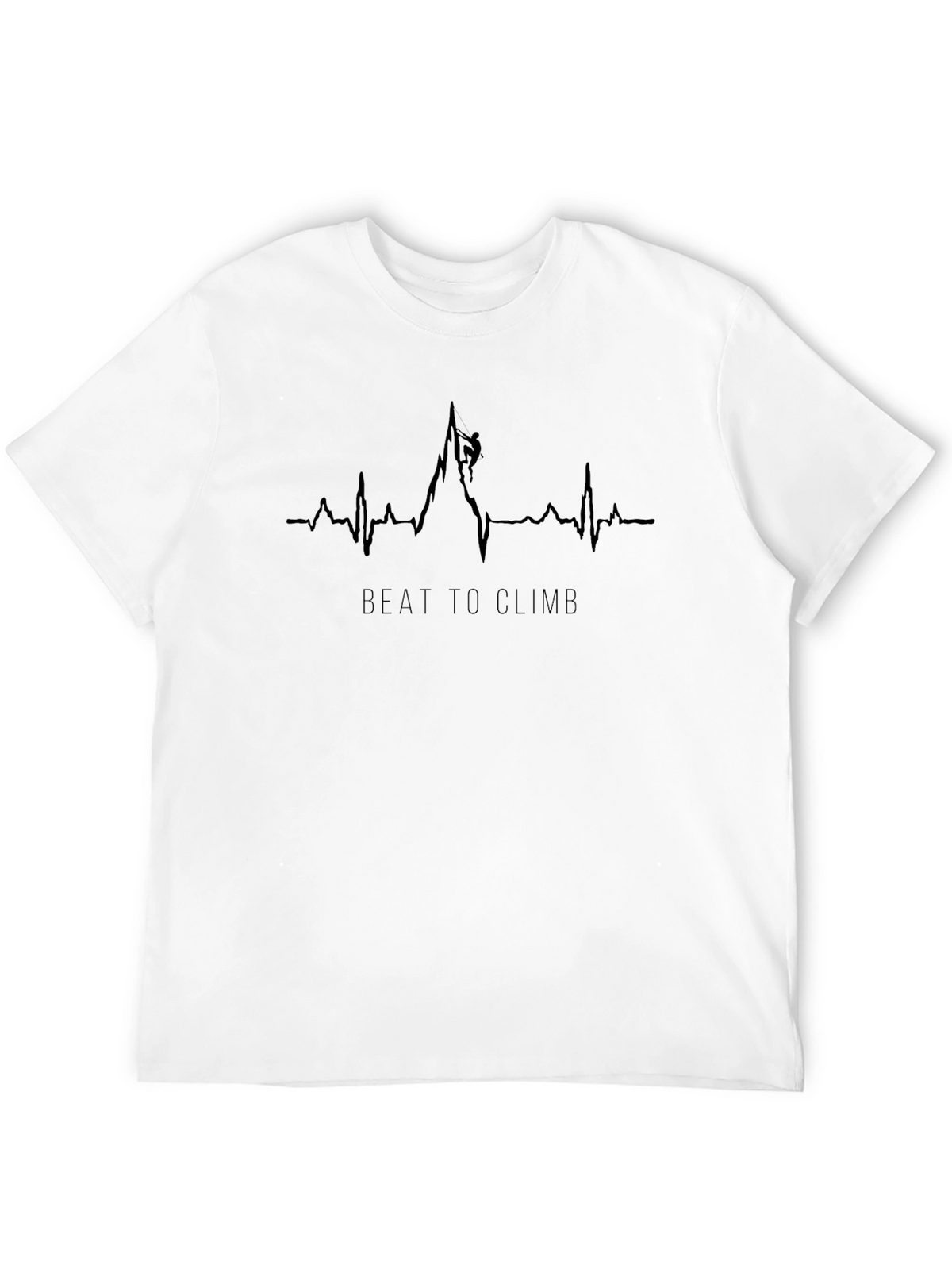 Beat to Climb Graphic T-Shirt - Black
