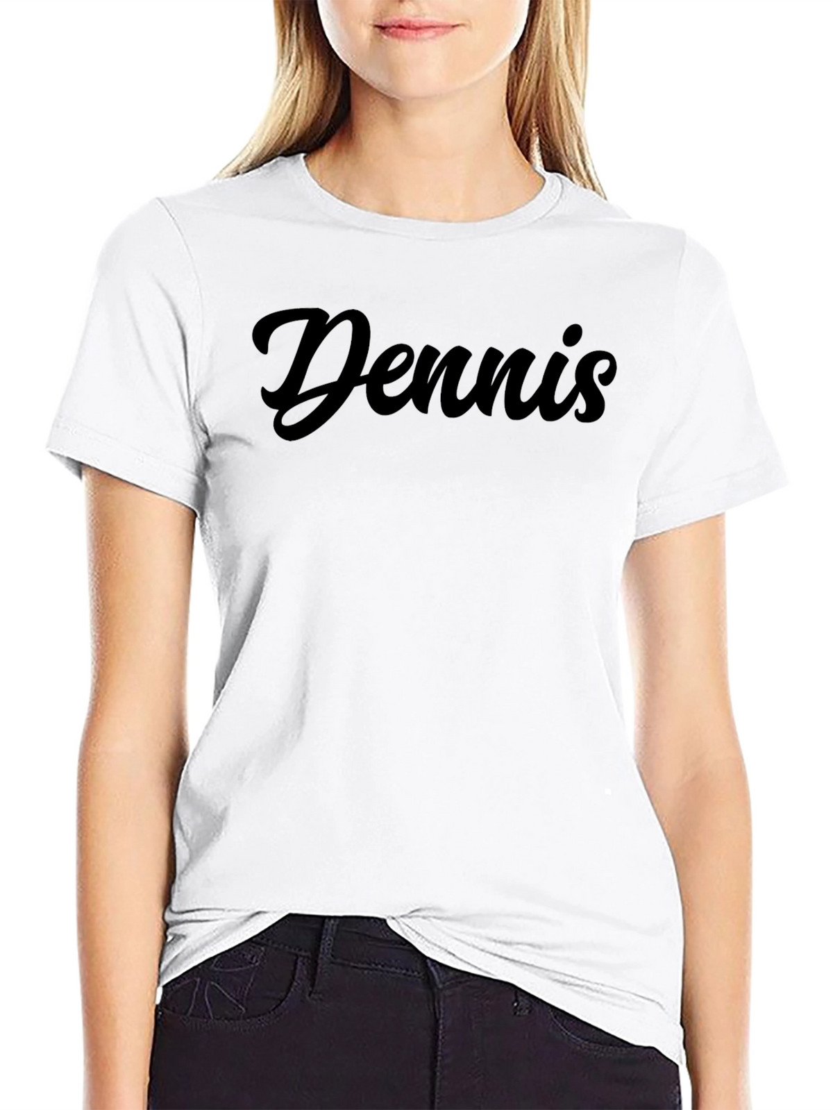 Dennis Custom Name T-Shirt - Stylish Personalized Apparel
