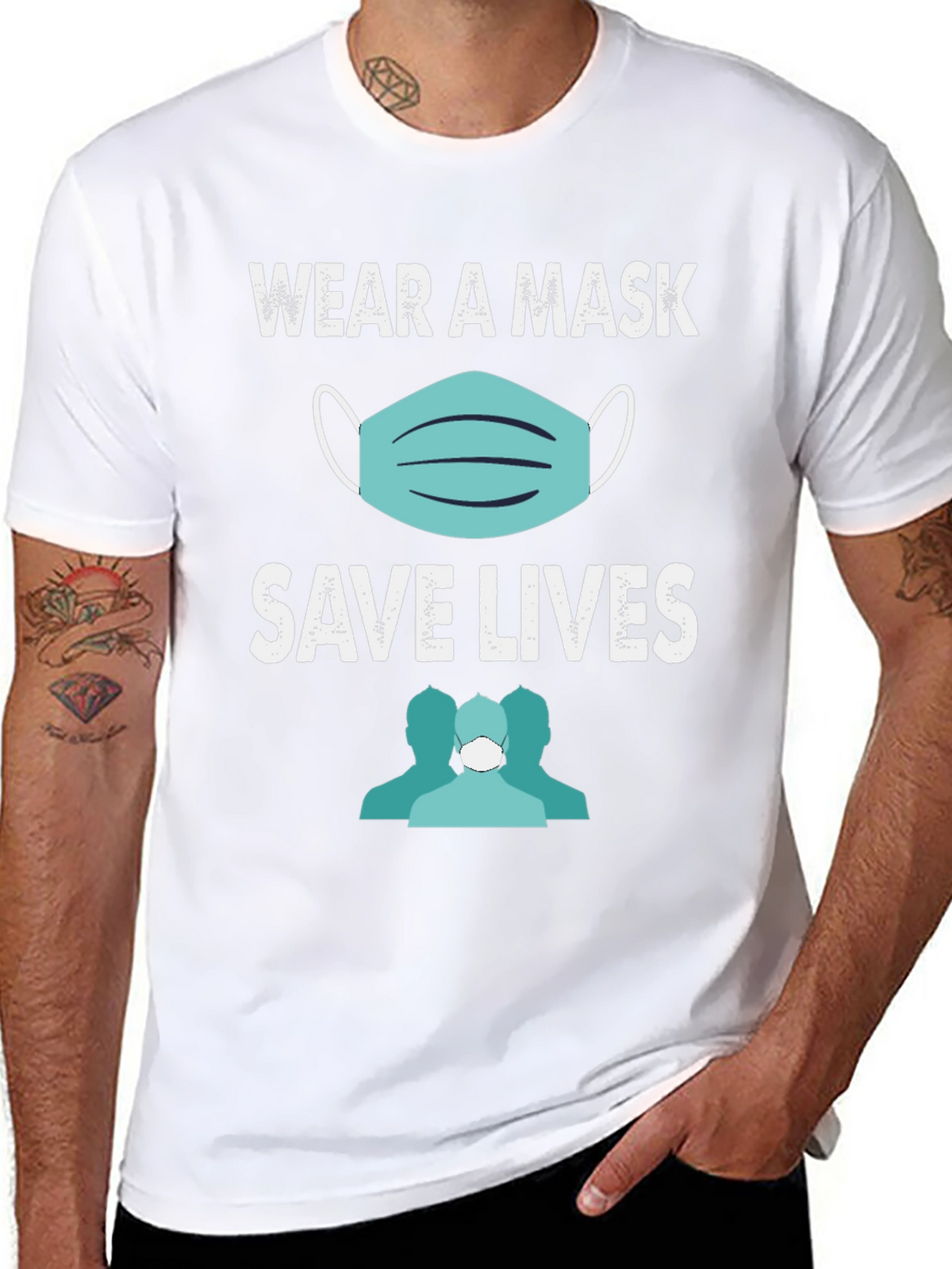 Wear a Mask Save Lives T-Shirt