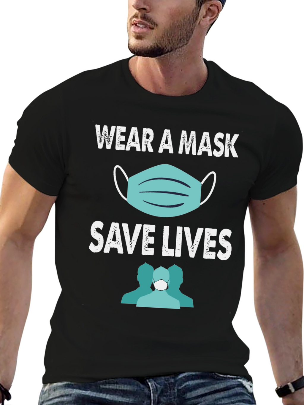 Wear a Mask Save Lives T-Shirt