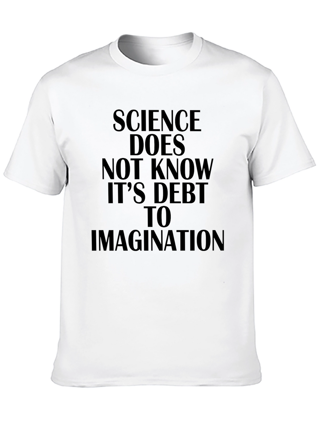 Science & Imagination Black Graphic Tee