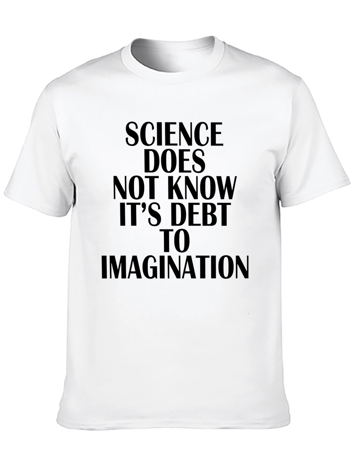 Science & Imagination Black Graphic Tee