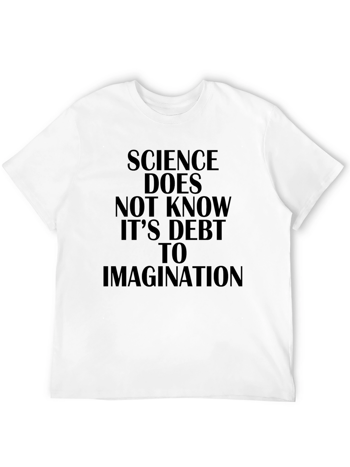 Science & Imagination Black Graphic Tee