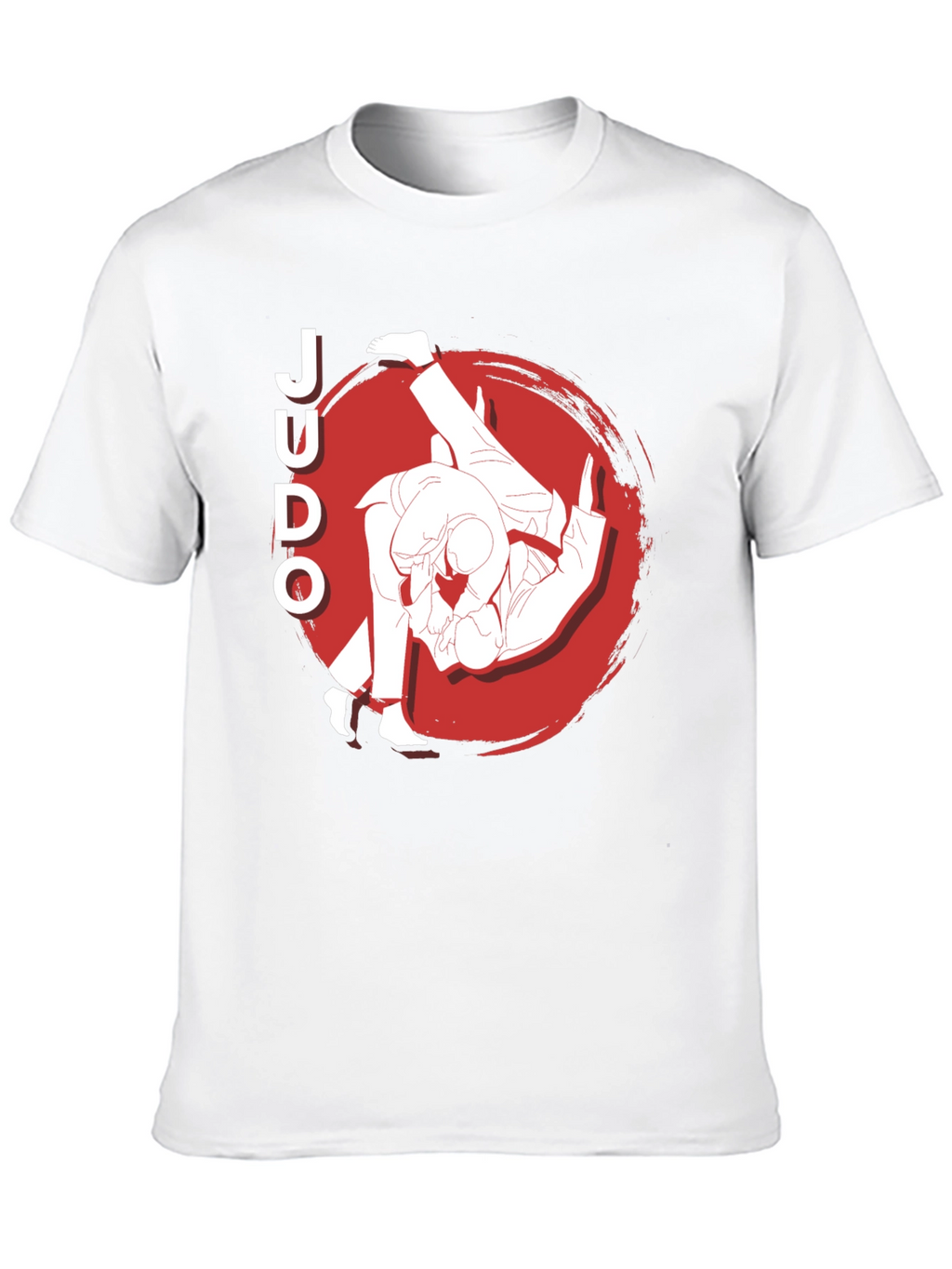 Judo Throw Black Graphic T-Shirt