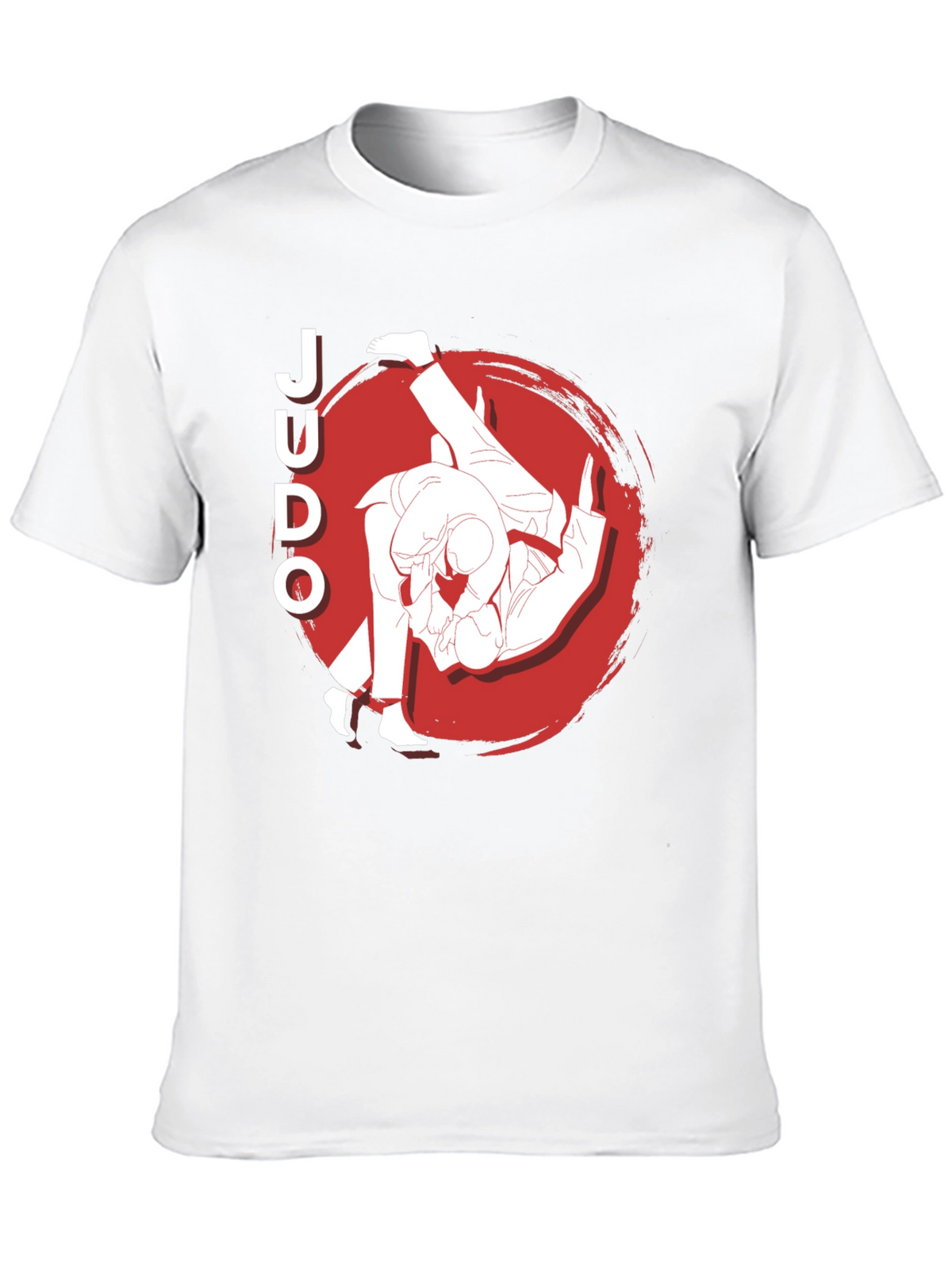 Judo Throw Black Graphic T-Shirt
