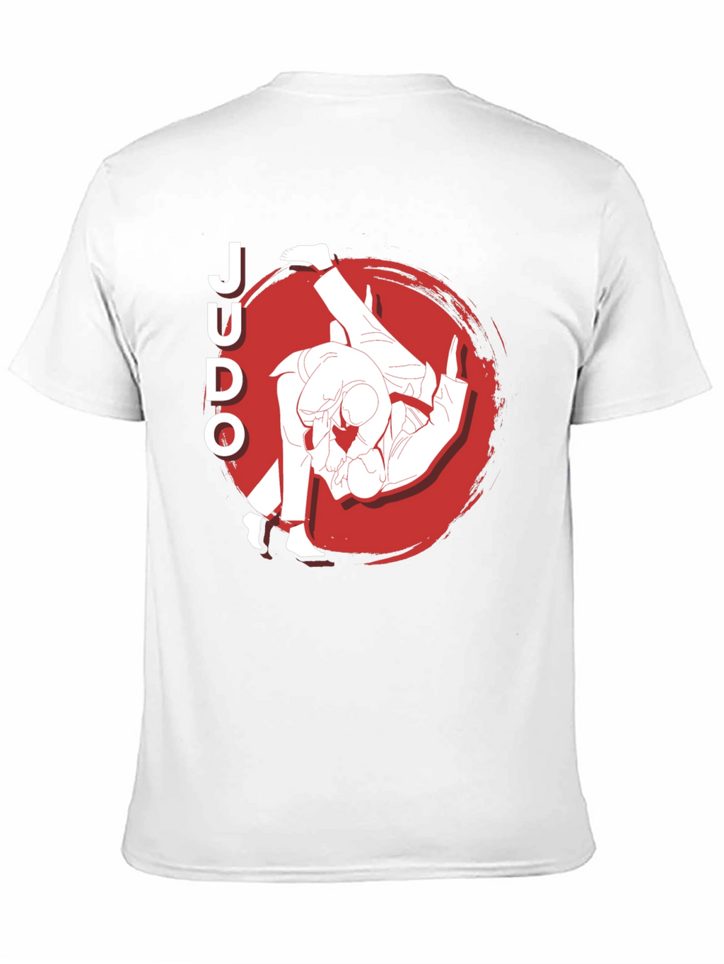 Judo Throw Black Graphic T-Shirt