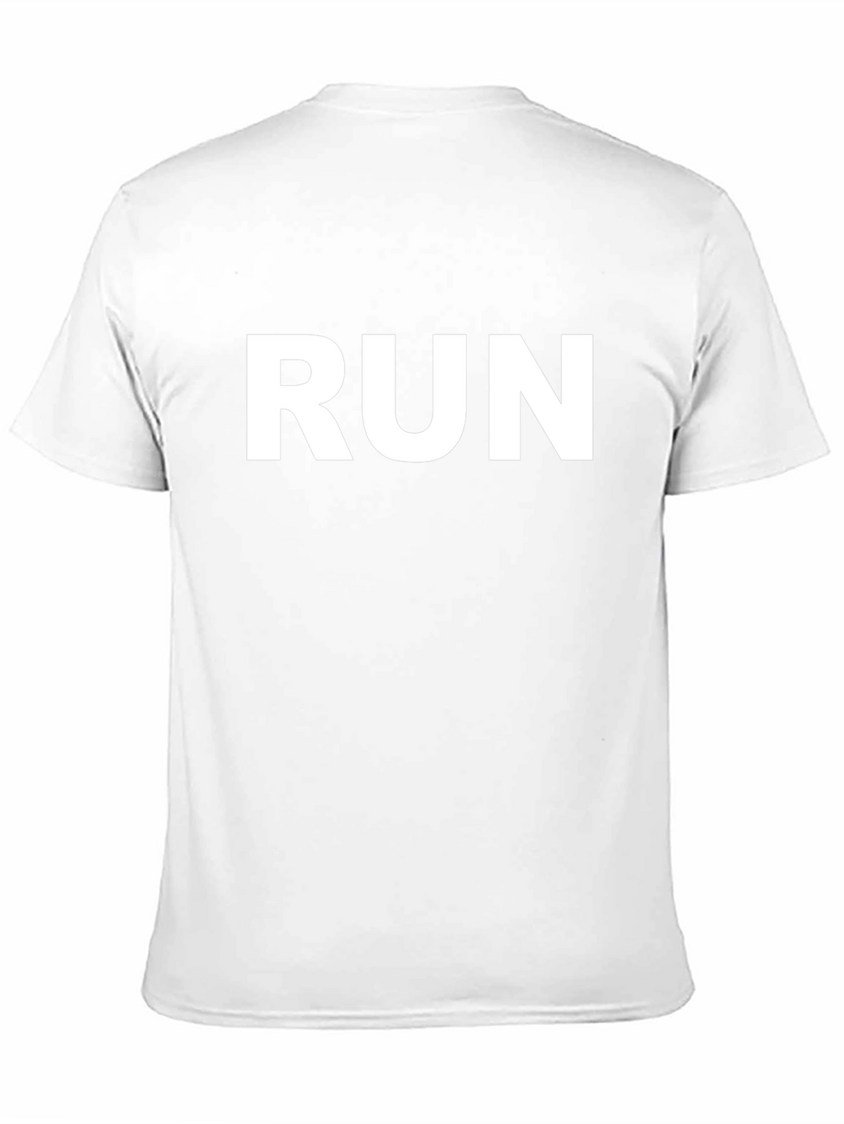 Run Graphic Black Tee