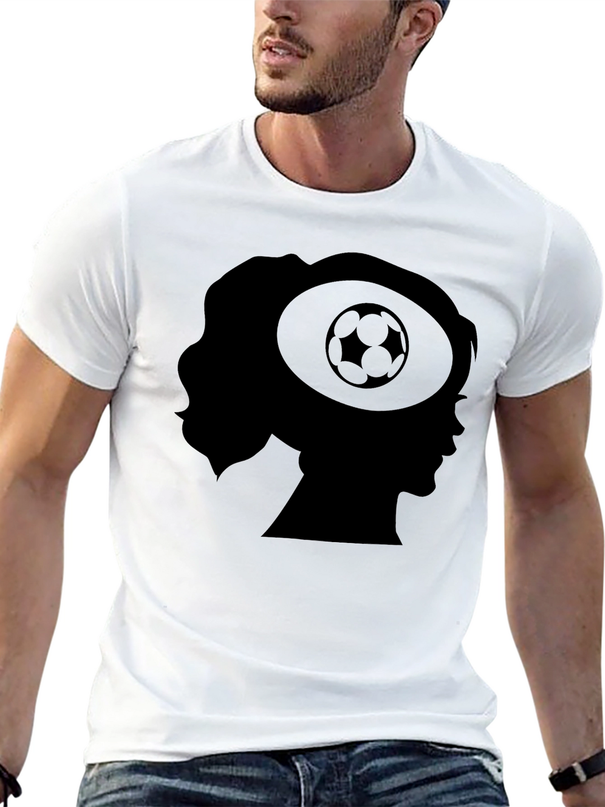 Soccer Mind Black T-Shirt