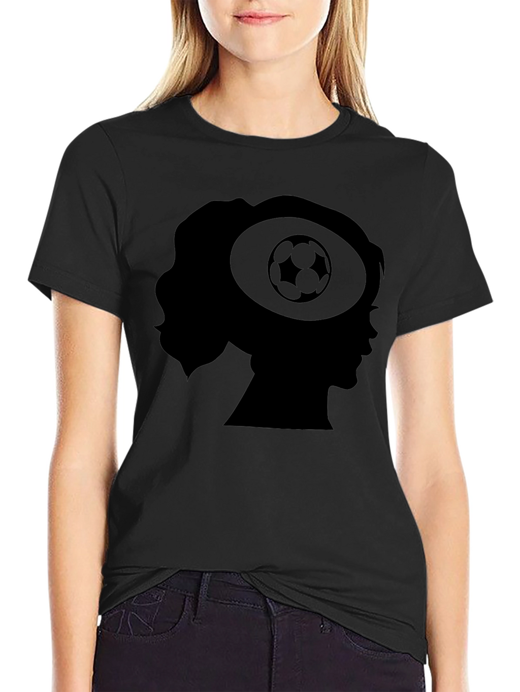 Soccer Mind Black T-Shirt