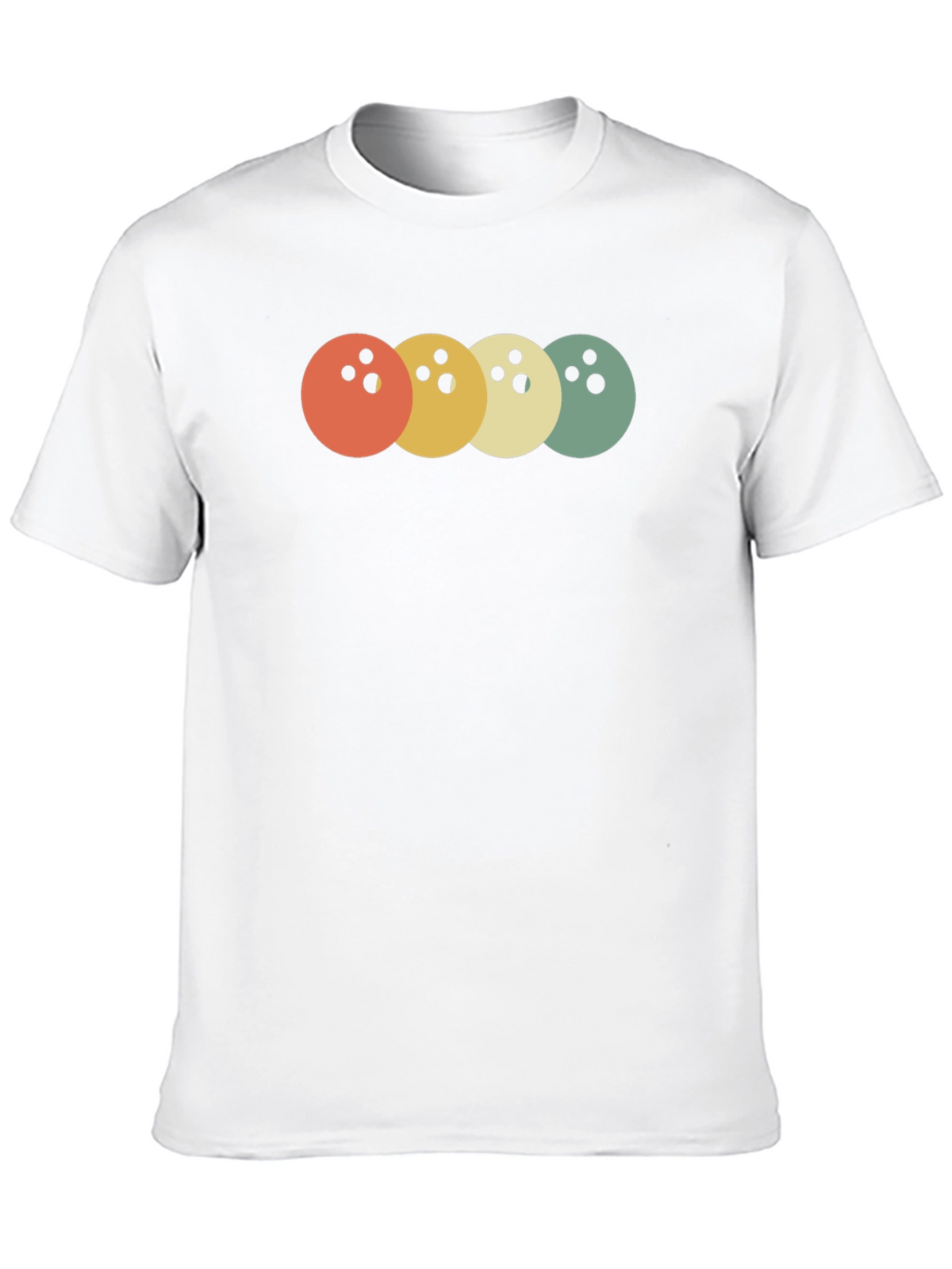 Retro Bowling Ball T-Shirt - Stylish & Comfortable