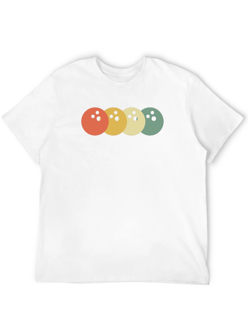 Retro Bowling Ball T-Shirt - Stylish & Comfortable