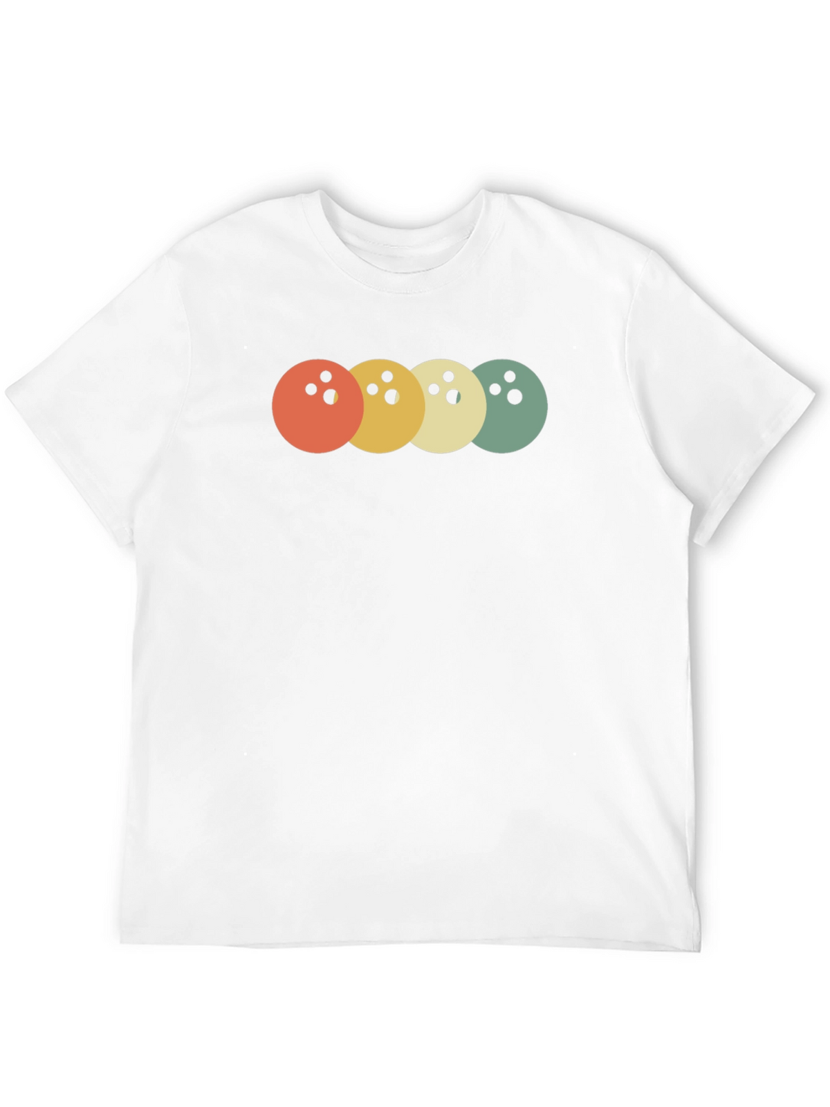 Retro Bowling Ball T-Shirt - Stylish & Comfortable