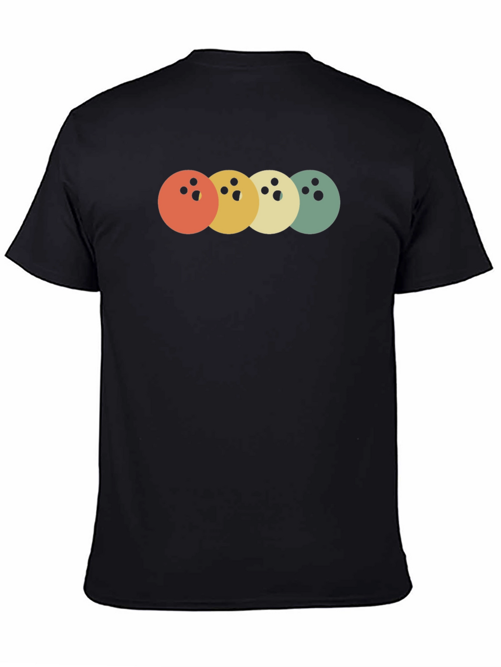 Retro Bowling Ball T-Shirt - Stylish & Comfortable