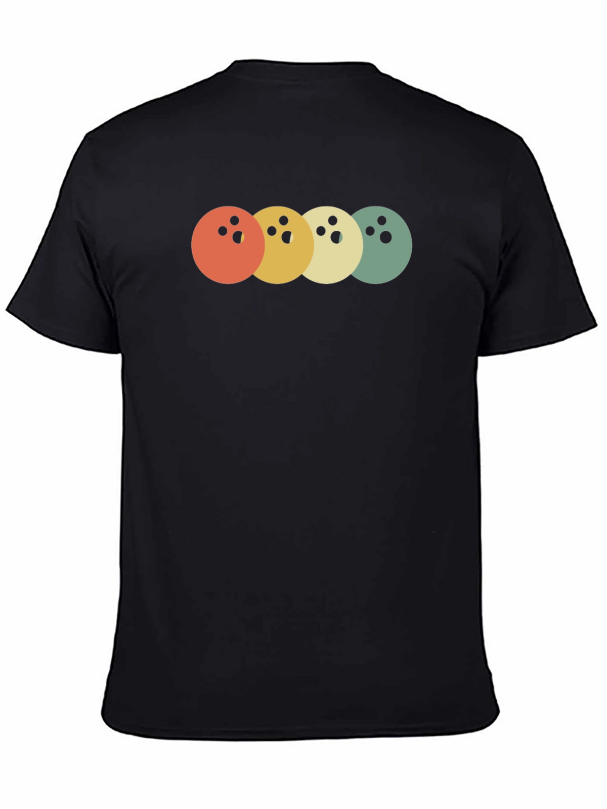 Retro Bowling Ball T-Shirt - Stylish & Comfortable