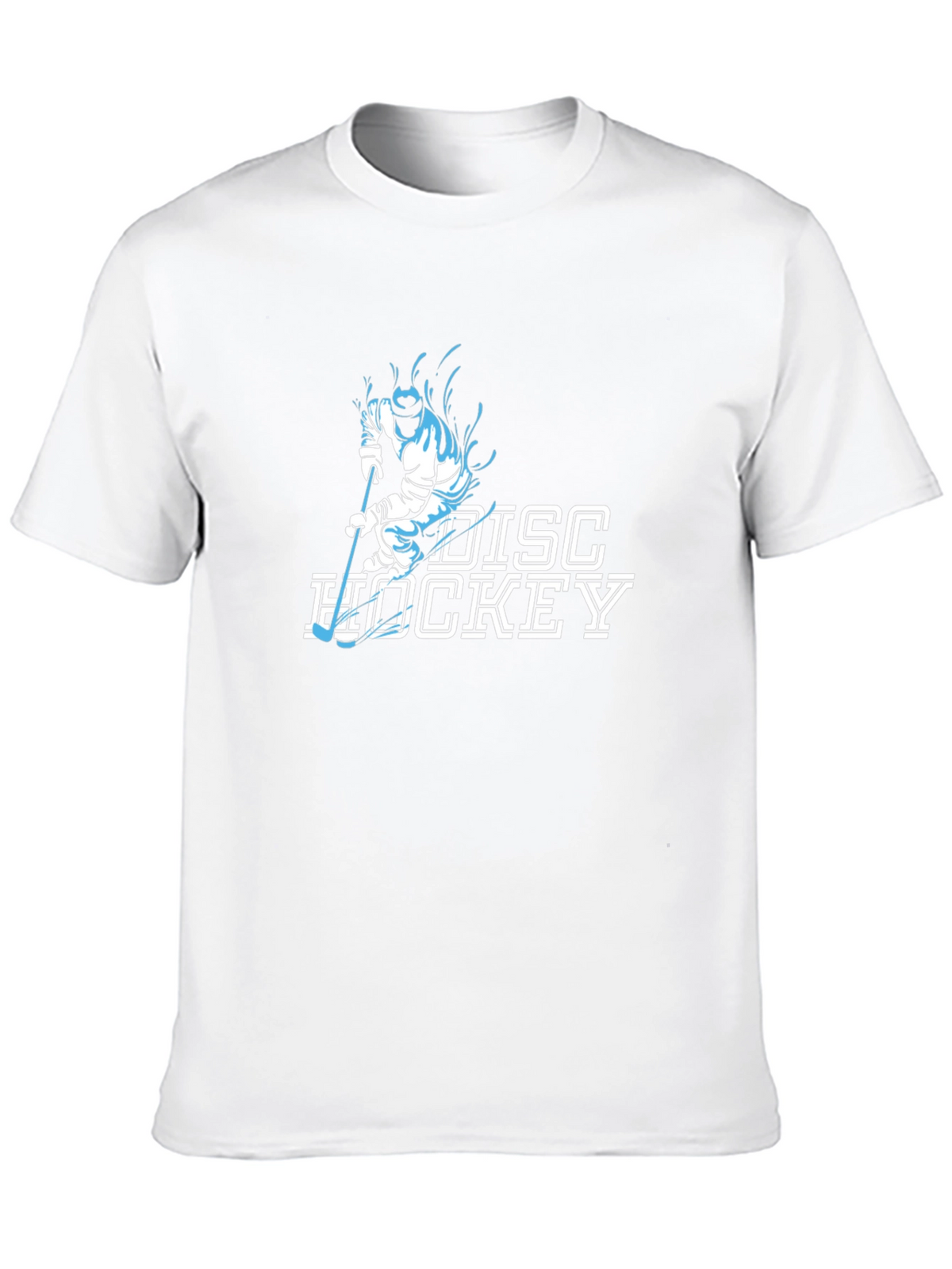 Disc Hockey Graphic T-Shirt