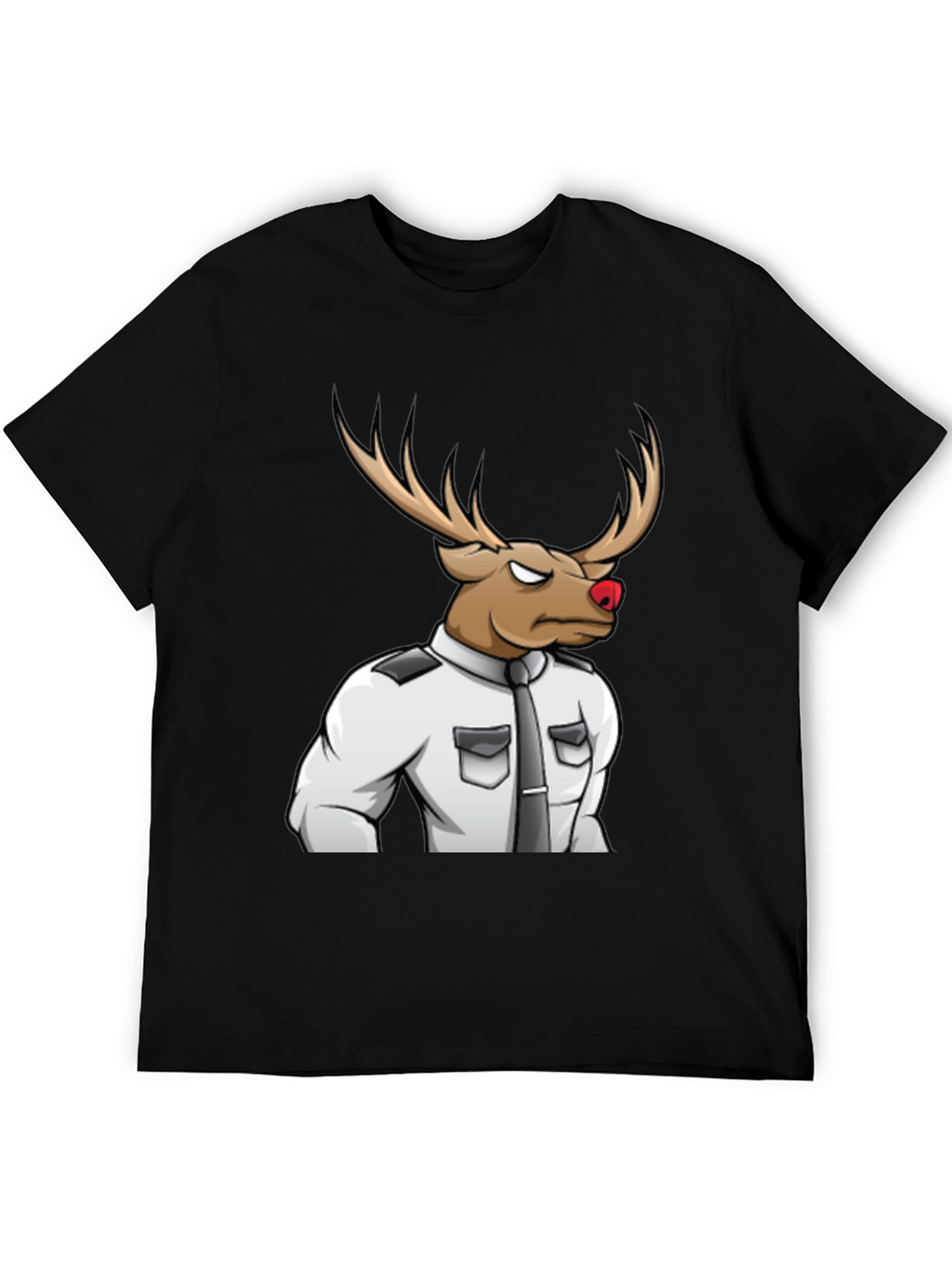 Rudolph Security Black T-Shirt