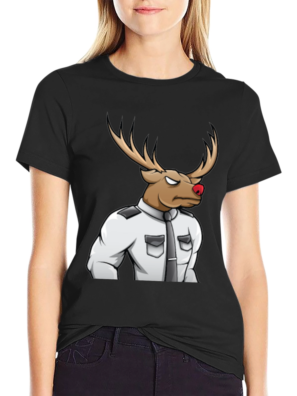 Rudolph Security Black T-Shirt
