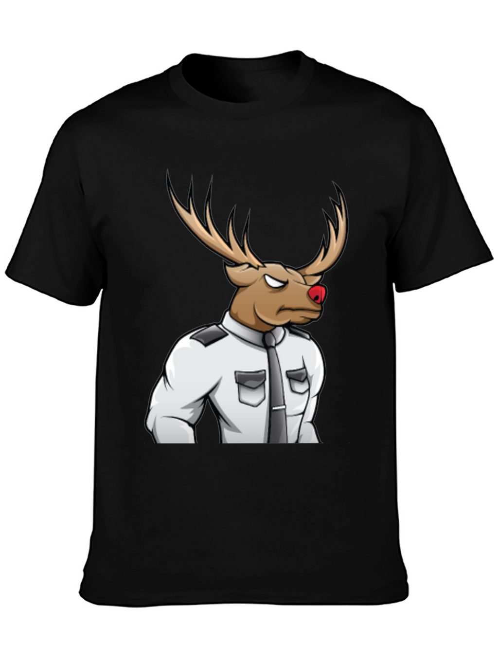Rudolph Security Black T-Shirt